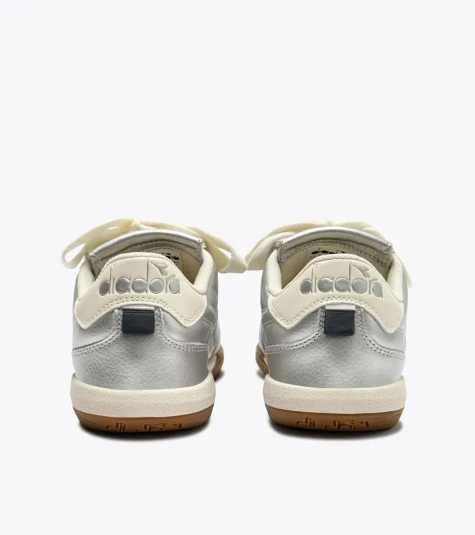 Adidași Gold Indoor Metallic Terrace din piele laminată