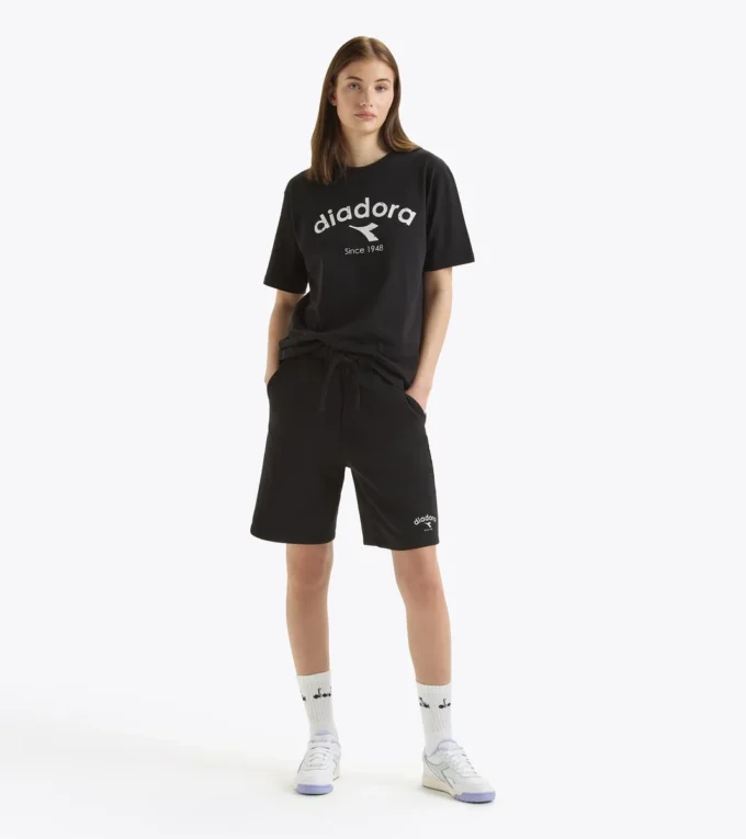 Bermuda Athl. Logo Bermude din bumbac French Terry – Unisex