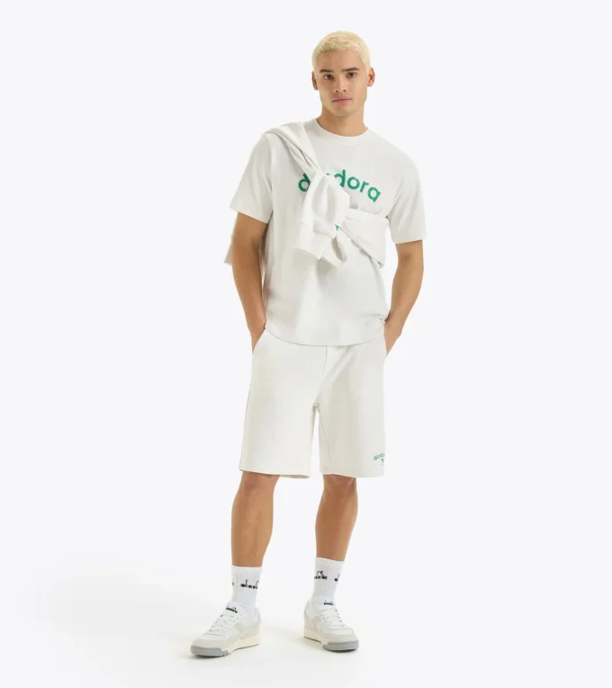 Bermuda Athl. Logo Bermude din bumbac French Terry – Unisex Bermuda Athl. Logo Bermude din bumbac French Terry – Unisex