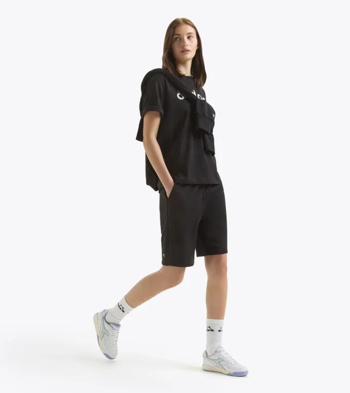 Bermuda Athl. Logo Bermude din bumbac French Terry – Unisex