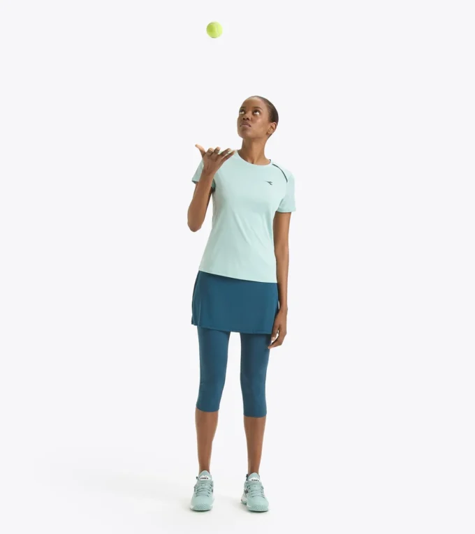 Fustă L. Power Fustă de tenis cu colanți integrați de lungime 3/4 Fustă L. Power Fustă de tenis cu colanți integrați de lungime 3/4