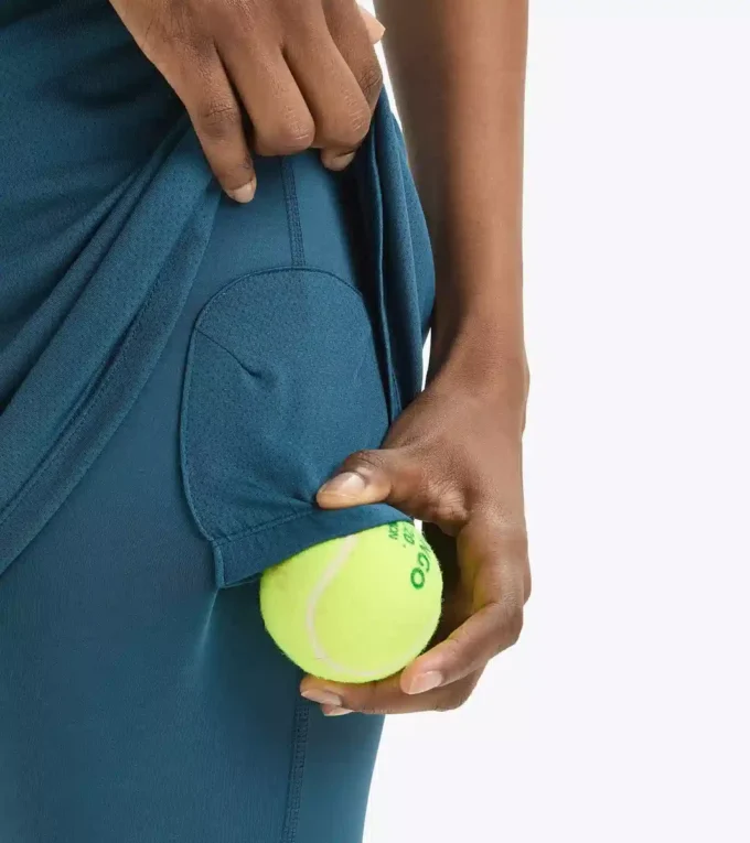 Fustă L. Power Fustă de tenis cu colanți integrați de lungime 3/4 Fustă L. Power Fustă de tenis cu colanți integrați de lungime 3/4