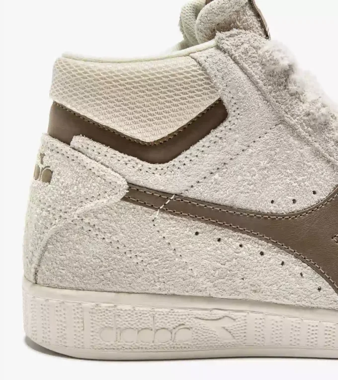 Game High Suede Waxed Adidași retro de tenis cu talpă înaltă Game High Suede Waxed Adidași retro de tenis cu talpă înaltă