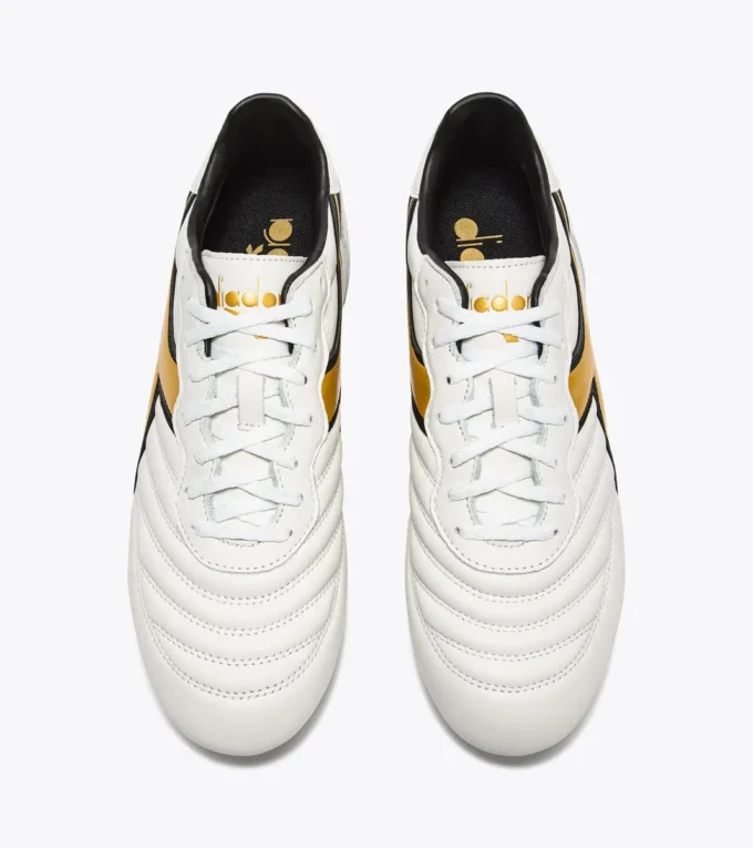 Ghete de fotbal Brasil Lt+ Mdpu din piele pentru terenuri ferme Ghete de fotbal Brasil Lt+ Mdpu din piele pentru terenuri ferme