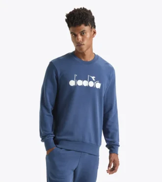 Hanorac Crew Logo Hanorac – Fabricat în Italia – Unisex