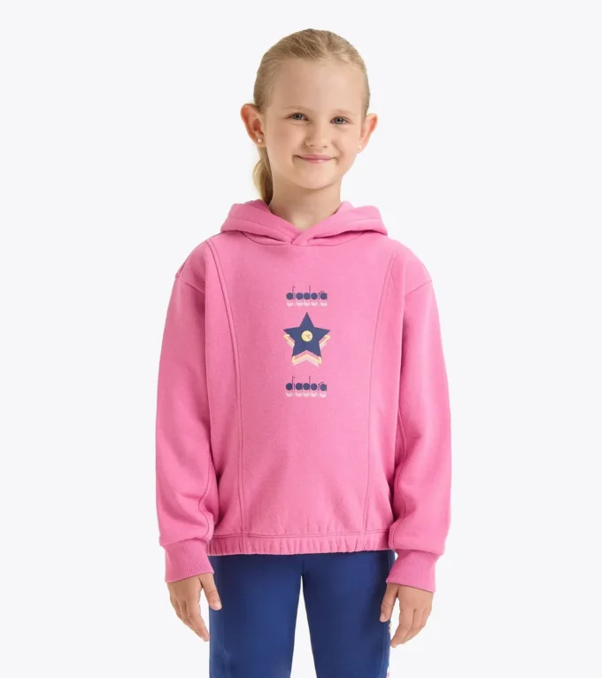 Hanorac cu glugă Logo Hoodie – Croială confortabilă – Fete Hanorac cu glugă Logo Hoodie – Croială confortabilă – Fete