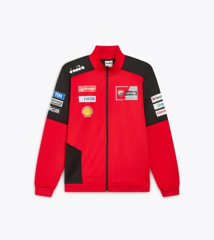 Hanorac sportiv Ducati Replica Mgp25 cu fermoar integral Hanorac sportiv Ducati 2025 MotoGP replica cu fermoar integral Hanorac sportiv Ducati Replica Mgp25 cu fermoar integral Hanorac sportiv Ducati 2025 MotoGP replica cu fermoar integral