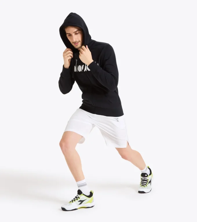 Hd Fz Sweat Hanorac cu glugă și fermoar integral Diadora Club Tennis Hd Fz Sweat Hanorac cu glugă și fermoar integral Diadora Club Tennis