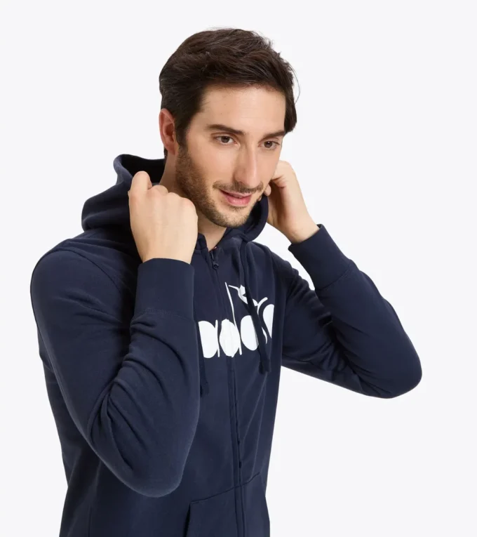 Hd Fz Sweat Hanorac cu glugă și fermoar integral Diadora Club Tennis Hd Fz Sweat Hanorac cu glugă și fermoar integral Diadora Club Tennis
