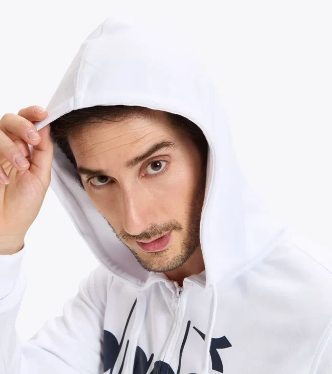 Hd Fz Sweat Hanorac cu glugă și fermoar integral Diadora Club Tennis Hd Fz Sweat Hanorac cu glugă și fermoar integral Diadora Club Tennis
