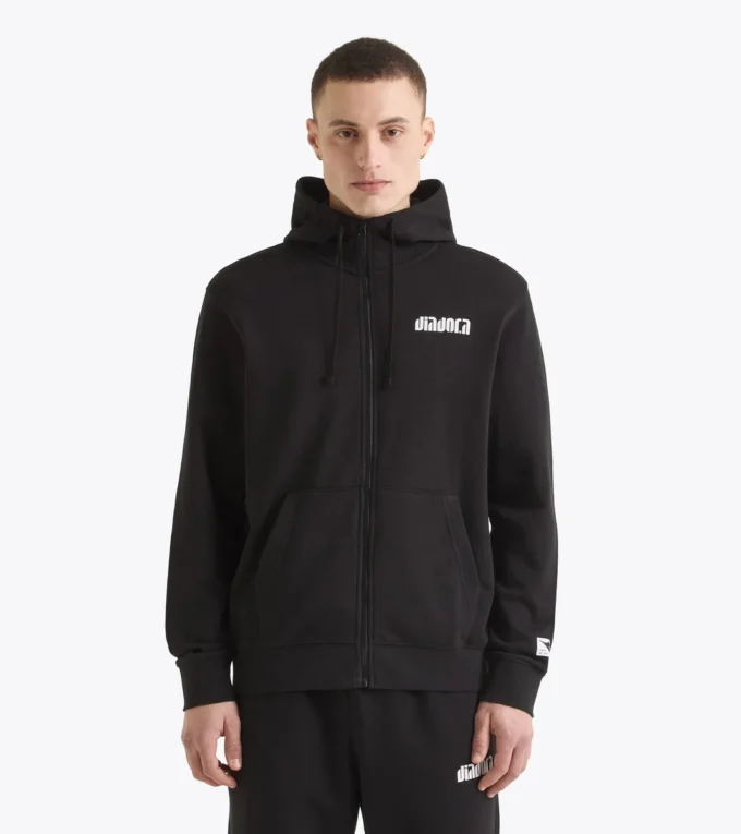 Hoodie Fz. Athl. Logo Hanorac cu glugă și fermoar Hoodie Fz. Athl. Logo Hanorac cu glugă și fermoar