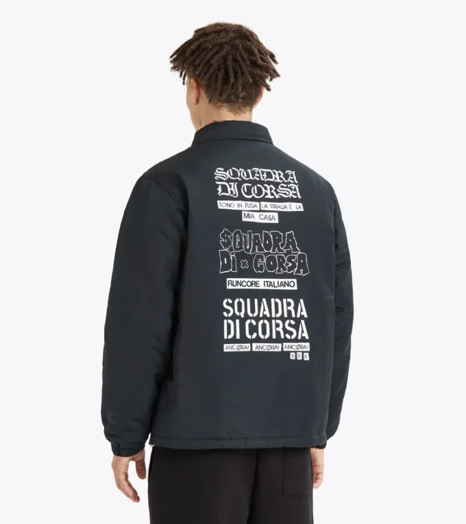 Jacheta Coach Squadra Di Corsa Jacheta de antrenament Squadra di Corsa rezistentă la vânt – Unisex Jacheta Coach Squadra Di Corsa Jacheta de antrenament Squadra di Corsa rezistentă la vânt – Unisex