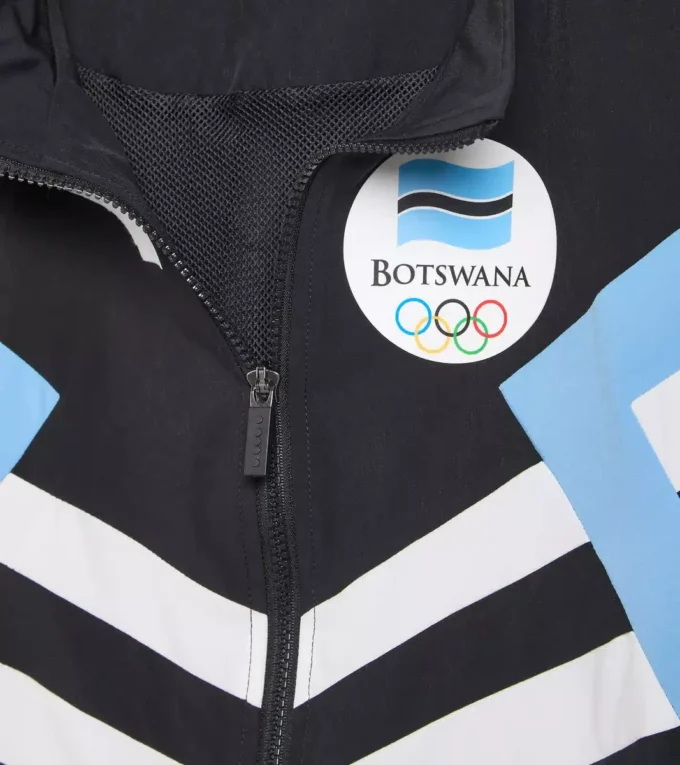 Jacheta de alergare Jacheta de alergare Podium Botswana Logo