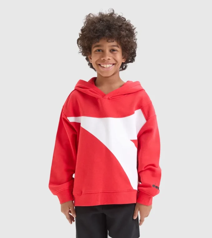Jb.Hoodie Power Logo Hanorac sport cu logo maxi – Băieți