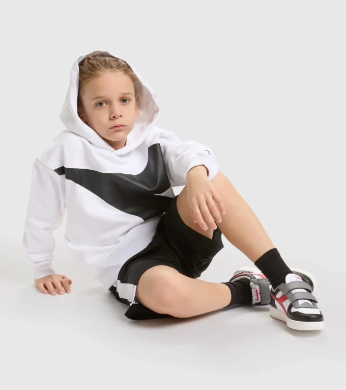 Jb.Hoodie Power Logo Hanorac sport cu logo maxi – Băieți