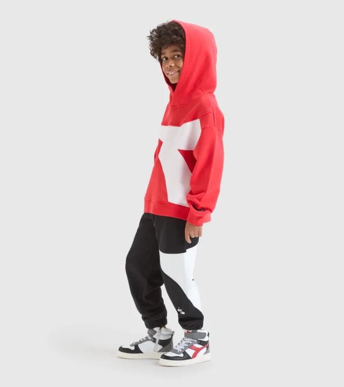 Jb.Hoodie Power Logo Hanorac sport cu logo maxi – Băieți