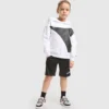 Jb.Hoodie Power Logo Hanorac sport cu logo maxi – Băieți
