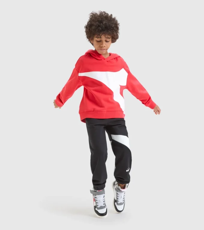 Jb.Hoodie Power Logo Hanorac sport cu logo maxi – Băieți