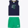 Jb. Set Sl Riddle Set sport – Maiou și pantaloni scurți – Băieți Jb. Set Sl Riddle Set sport – Maiou și pantaloni scurți – Băieți