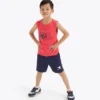 Jb. Set Sl Riddle Set sport – Maiou și pantaloni scurți – Băieți Jb. Set Sl Riddle Set sport – Maiou și pantaloni scurți – Băieți