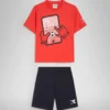 Jb.Set Ss Playground Set pantaloni scurți/tricou din bumbac – Băieți Jb.Set Ss Playground Set pantaloni scurți/tricou din bumbac – Băieți