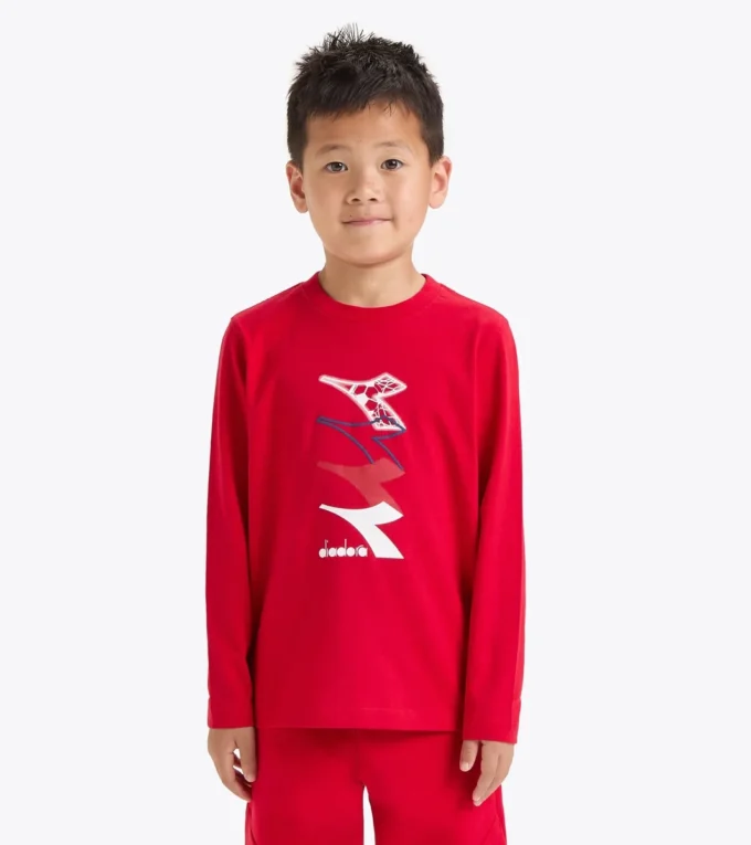 Jb. T-Shirt Ls Logo Tricou cu imprimeu – Băieți Jb. T-Shirt Ls Logo Tricou cu imprimeu – Băieți