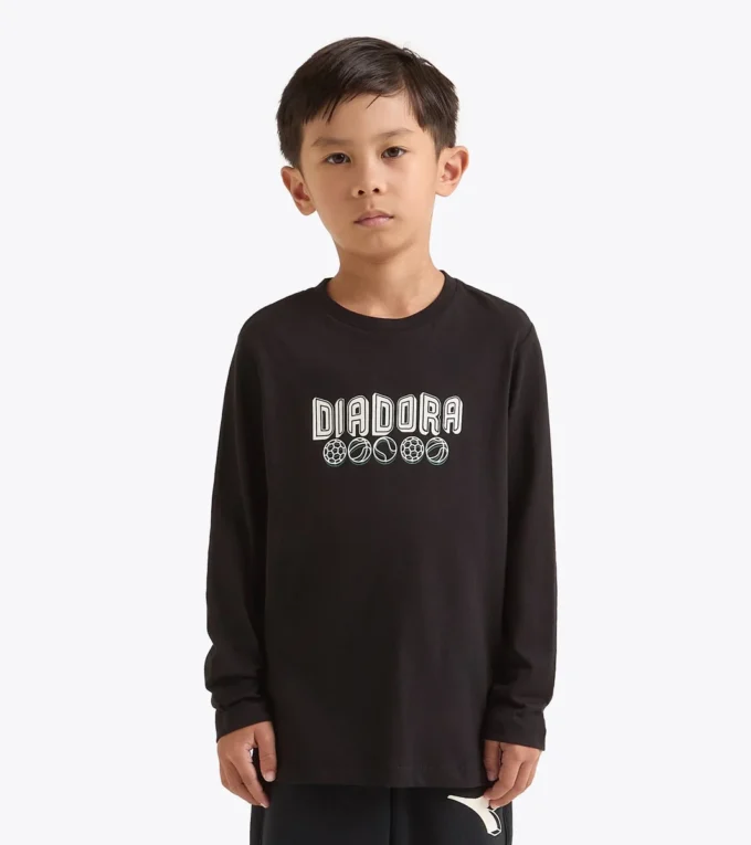 Jb. T-Shirt Ls Logo Tricou din bumbac cu mâneci lungi – Băieți