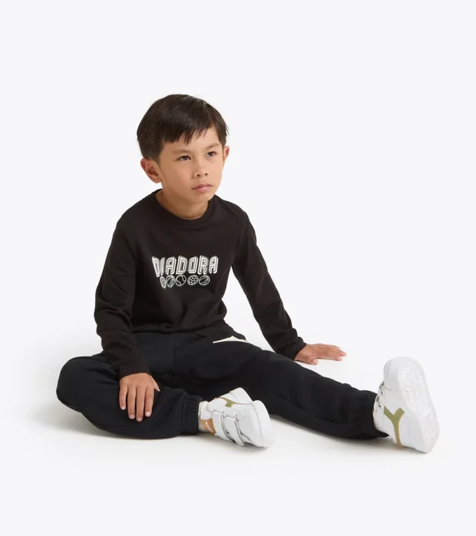 Jb. T-Shirt Ls Logo Tricou din bumbac cu mâneci lungi – Băieți