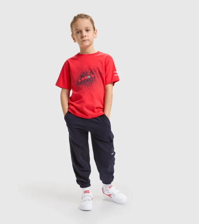 Jb.T-Shirt Ss Diadora Fc Tricou sport din bumbac – Băieți Jb.T-Shirt Ss Diadora Fc Tricou sport din bumbac – Băieți