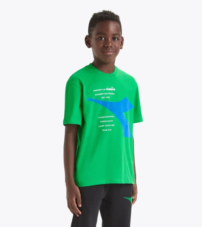 Jb. T-Shirt Ss Fregio Tricou cu logo contrastant – Băieți Jb. T-Shirt Ss Fregio Tricou cu logo contrastant – Băieți