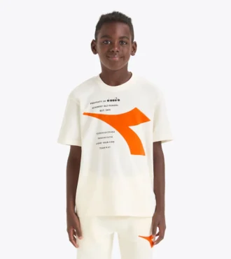 Jb. T-Shirt Ss Fregio Tricou cu logo contrastant – Băieți