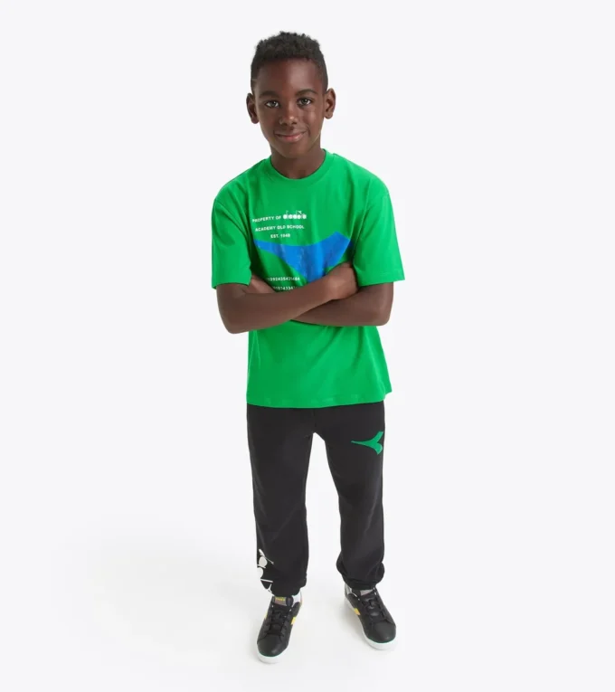 Jb. T-Shirt Ss Fregio Tricou cu logo contrastant – Băieți Jb. T-Shirt Ss Fregio Tricou cu logo contrastant – Băieți