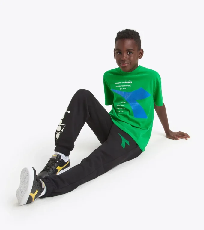 Jb. T-Shirt Ss Fregio Tricou cu logo contrastant – Băieți Jb. T-Shirt Ss Fregio Tricou cu logo contrastant – Băieți