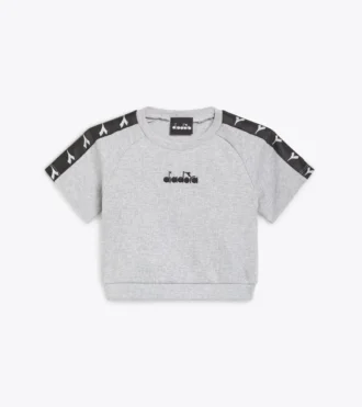 Jg. Crop Top Tape Crop top cu nervuri – Fete