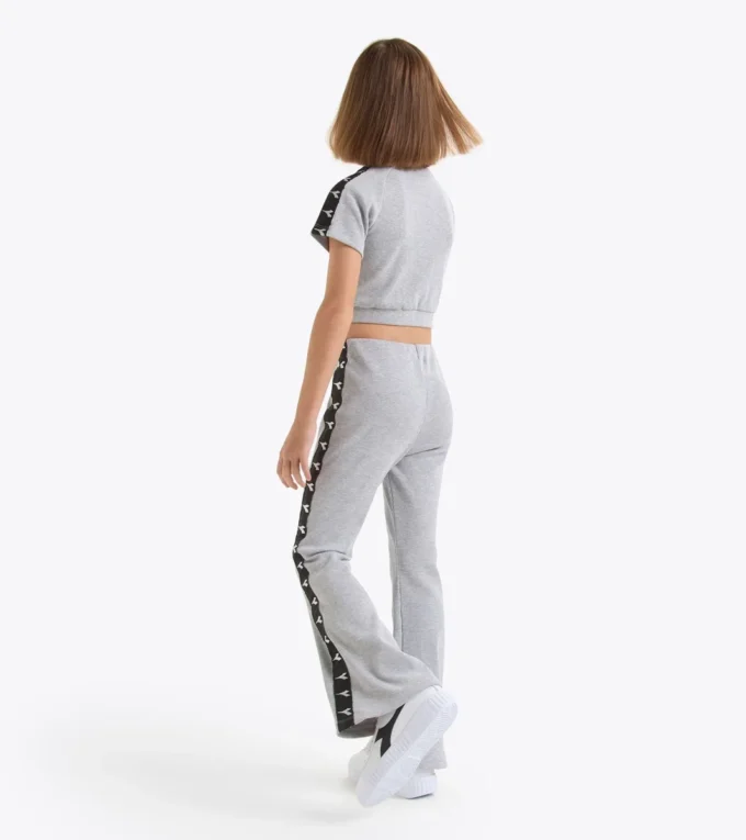 Jg. Crop Top Tape Crop top cu nervuri – Fete Jg. Crop Top Tape Crop top cu nervuri – Fete