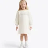 Jg. Dress Rhinestone Td Rochie căptușită cu fleece – Fete