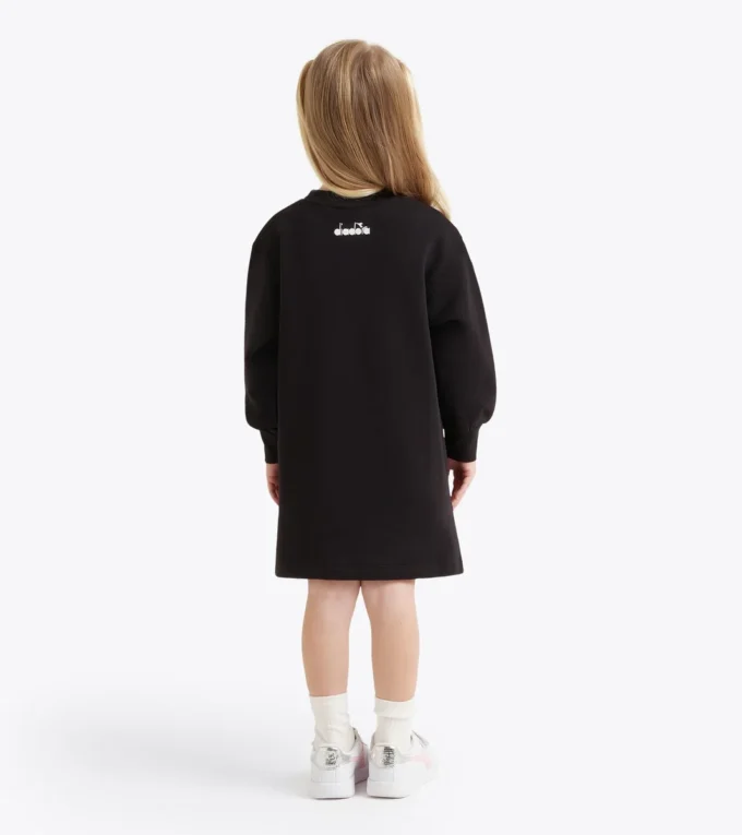 Jg. Dress Rhinestone Td Rochie căptușită cu fleece – Fete Jg. Dress Rhinestone Td Rochie căptușită cu fleece – Fete