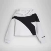 Jg.Hoodie Crop Power Logo Hanorac sport din bumbac – Fete Jg.Hoodie Crop Power Logo Hanorac sport din bumbac – Fete