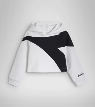 Jg.Hoodie Crop Power Logo Hanorac sport din bumbac – Fete