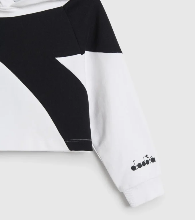 Jg.Hoodie Crop Power Logo Hanorac sport din bumbac – Fete Jg.Hoodie Crop Power Logo Hanorac sport din bumbac – Fete