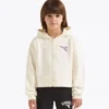 Jg. Hoodie Fz Hanorac cu logo – Croială normală – Fete
