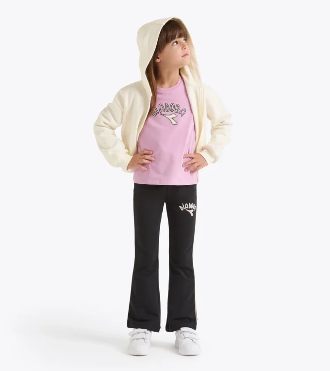 Jg. Hoodie Fz Hanorac cu logo – Croială normală – Fete