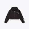 Jg. Hoodie Fz Pink Smile Hanorac cu glugă și detalii decolorate – Fete