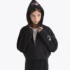 Jg. Hoodie Fz Pink Smile Hanorac cu glugă și detalii decolorate – Fete