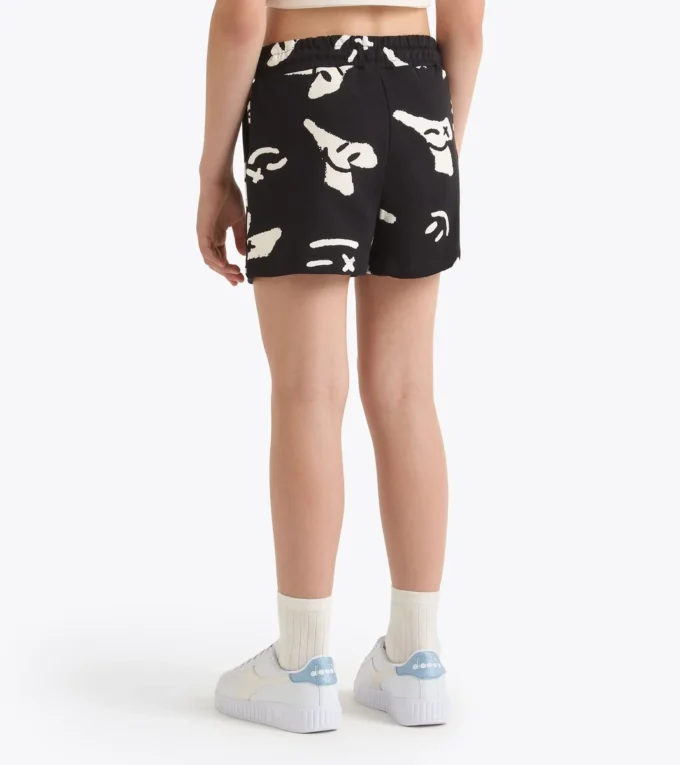 Jg. Pantaloni scurți Pantaloni scurți Smile Logo – Croială confortabilă – Fete