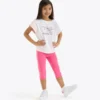 Jg. Set Ss Puzzles Set sport – Tricou și colanți – Fete Jg. Set Ss Puzzles Set sport – Tricou și colanți – Fete