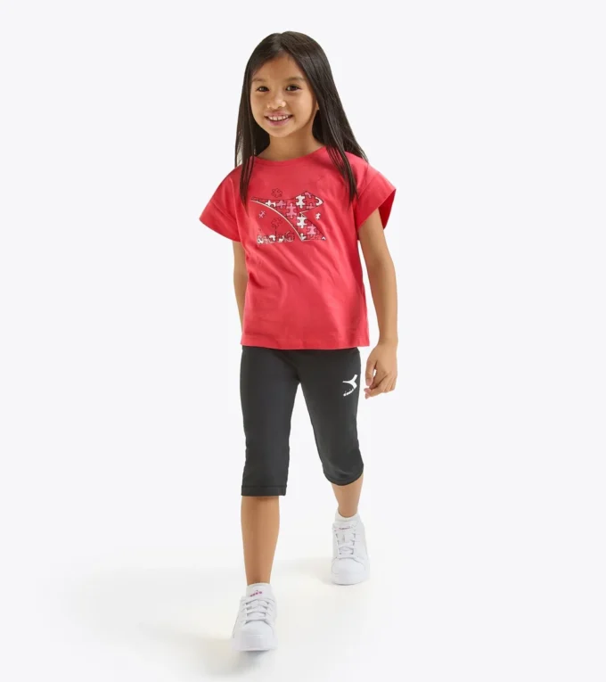 Jg. Set Ss Puzzles Set sport – Tricou și colanți – Fete Jg. Set Ss Puzzles Set sport – Tricou și colanți – Fete
