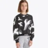 Jg. Sweatshirt Crop Aop Hanorac cropped – Fete Jg. Sweatshirt Crop Aop Hanorac cropped – Fete