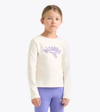 Jg. T-Shirt Ls Logo Tricou cu mâneci lungi – Fete