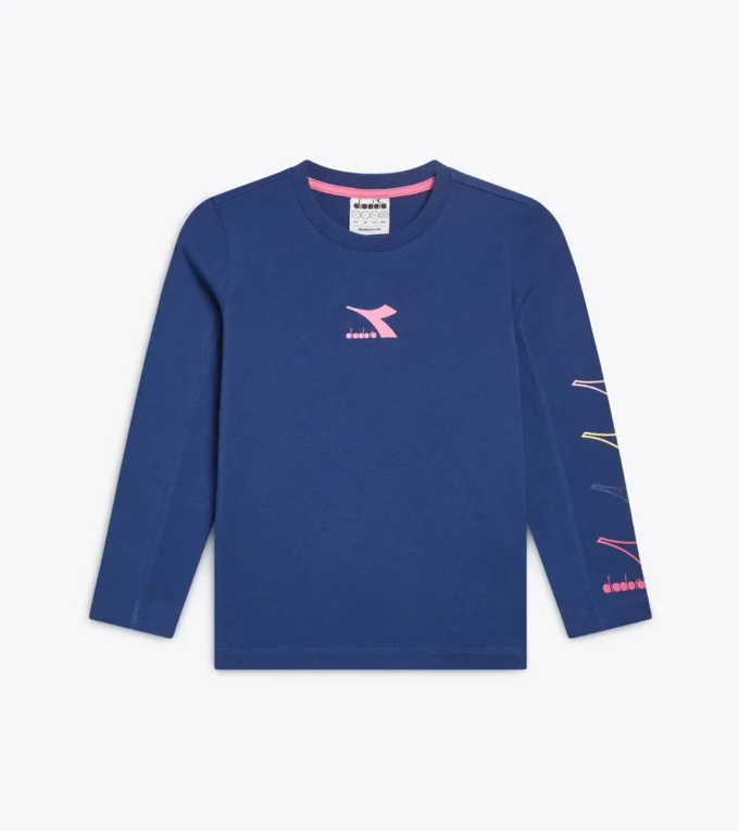 Jg. T-Shirt Ls Logo Tricou cu mâneci lungi – Fete Jg. T-Shirt Ls Logo Tricou cu mâneci lungi – Fete